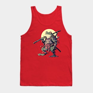 samurai frog Tank Top